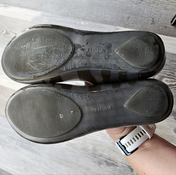 Melissa x Vivienne Westwood Anglomania Rubber Animal Print Flats Women's 5 - Picture 4 of 6